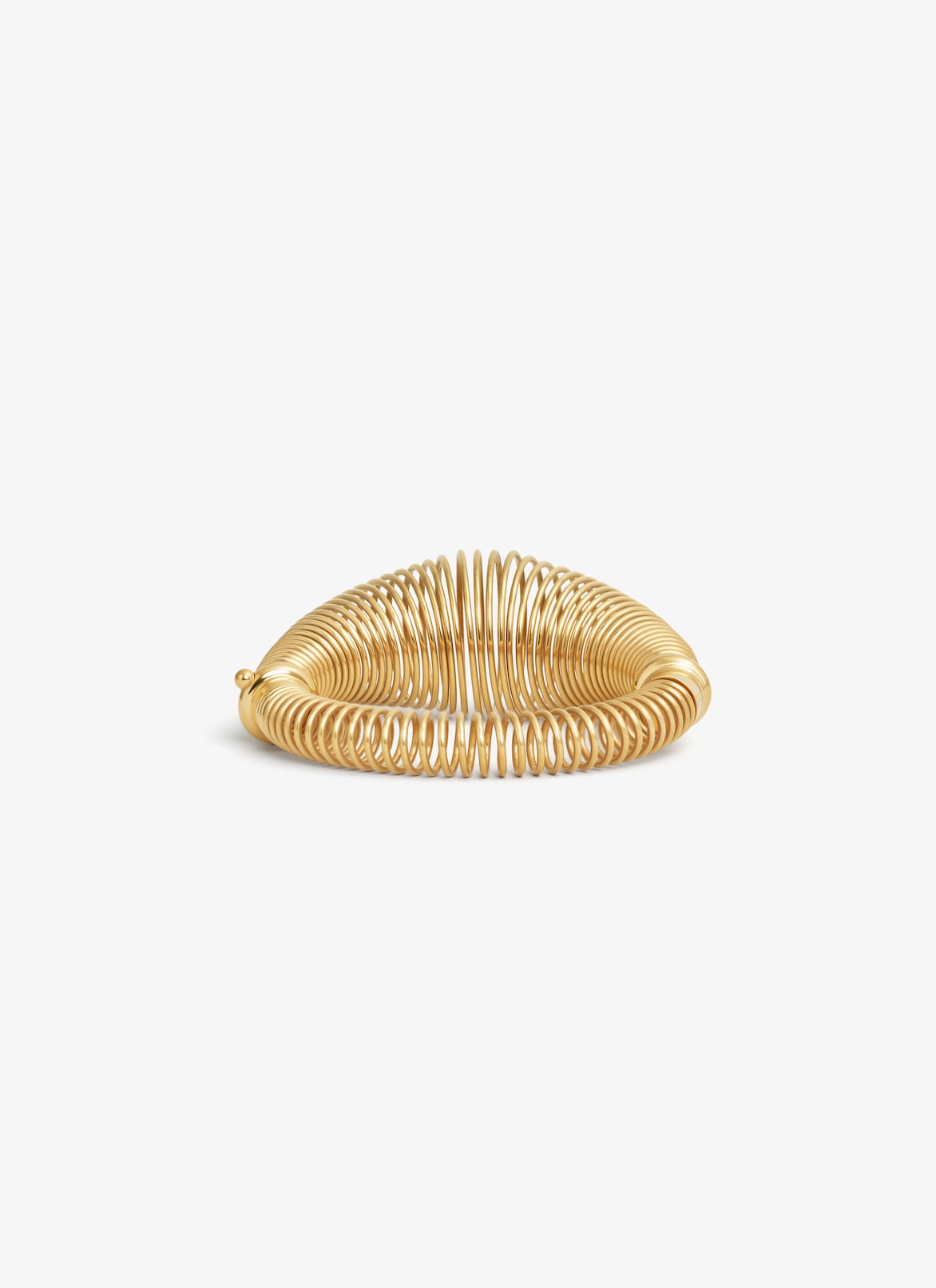 SPIRAL BRACELET ALAÏA GOLD SPIRAL BRACELET